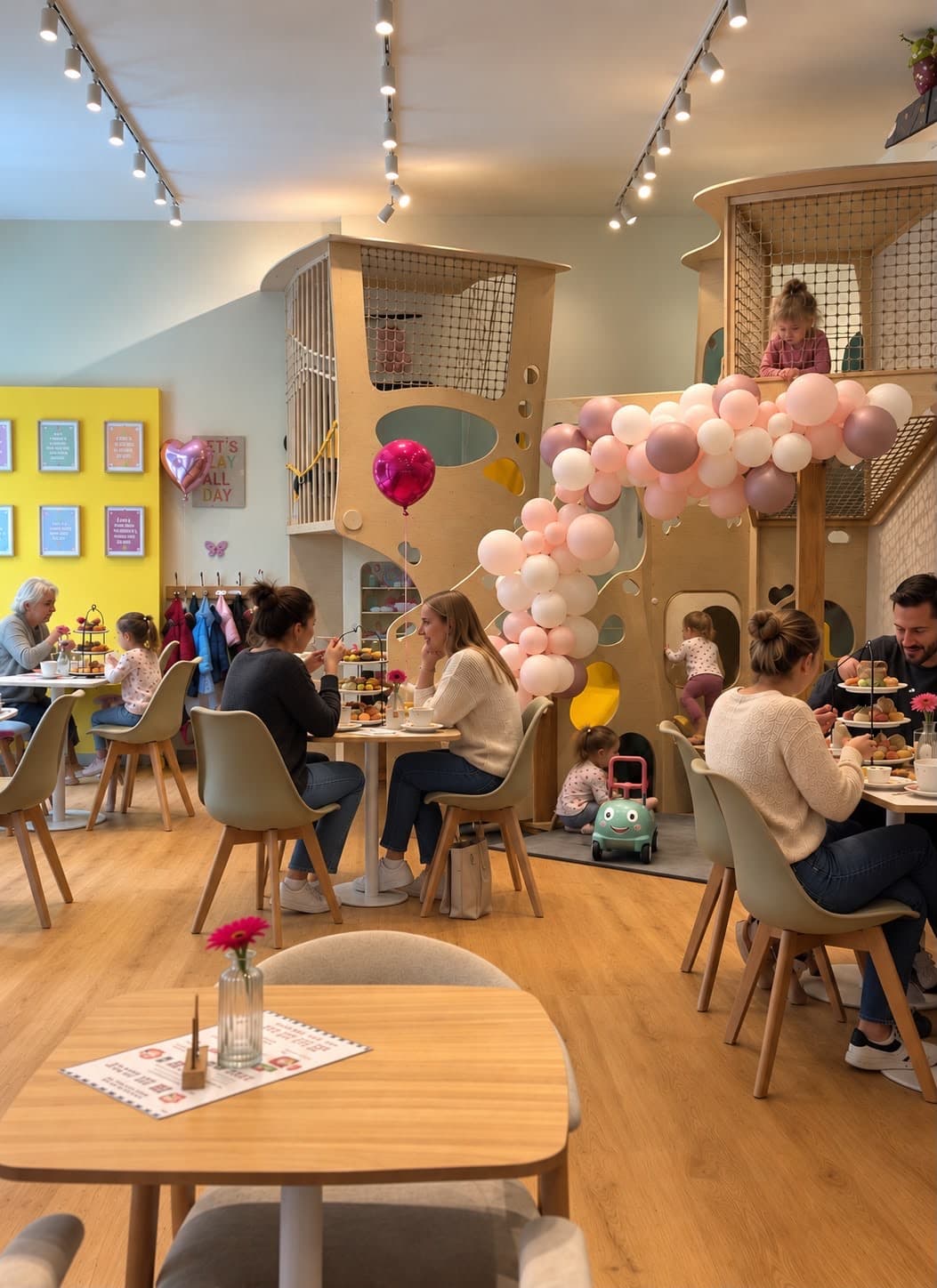 Sonntagsfrühstück im Zwerghain Eltern-Kind-Café in Berlin-Lichterfelde
